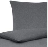 TRAUMSCHLAF Bettw&auml;sche Jersey Melange, Jersey, 2 teilig, schlichte b&uuml;gelfreie