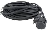 UNITEC UNITEC Gummi-Verl&auml;ngerung 25 m, rot, H07RN-F3G1,5 Steckdosenleiste