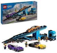 LEGO&reg; City Autotransporter mit Sportwagen 60408 Konstruktions-Spielset, (998...