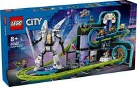 LEGO&reg; LEGO&reg; City 60421 Achterbahn mit Roboter-Mech Konstruktionsspielsteine,...