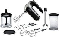 BOSCH Handmixer HomeProfessional MFQ4885DE, 2x Edelst. Besen, 1x Knethaken,...