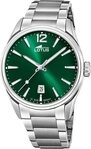 Lotus Quarzuhr Lotus Herrenuhr Edelstahl silber Lotus, (Chronograph), Herren