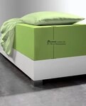 fleuresse Spannbettlaken Comfort XL, Mako-Jersey, Gummizug: rundum, (1 St&uuml;ck),