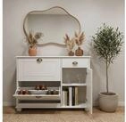IDIMEX Schuhschrank COLMAR Schuhkipper Schuhschrank Flur Dielen Schrank Kiefer...