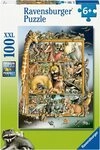 Ravensburger Puzzle Tier-Menagerie Puzzle XXL 100 Teile, Puzzleteile