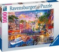 Ravensburger Puzzle 1000 Teile Puzzle Sonnenuntergang &uuml;ber Amsterdam 19945,...
