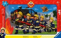 Ravensburger Puzzle Feuerwehrmann Sam, Unsere Retter im Einsatz, 15...