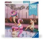Ravensburger Puzzle RAVENSBURGER Puzzle Moment: Poolparty 200 Teile, Puzzleteile