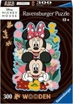 Ravensburger Puzzle Wooden Puzzle 300 Teile - Disney Mickey & Minnie,...