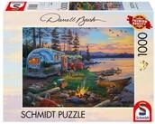 Schmidt Spiele Puzzle SCHMIDT Puzzle Camper Paradies 1000 Teile, Puzzleteile