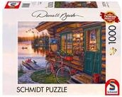 Schmidt Spiele Puzzle Seeh&uuml;tte mit Fahrrad, 1000 Puzzleteile