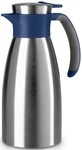 Emsa Isolierkanne Soft Grip, 1 l, (1-St), Quick Tip Verschluss, rutschfester...