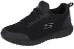 Skechers Arbeitsschuhe Herren SQUAD SR, Rutschhemmender Sneaker mit Memory Foam