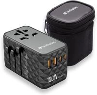 Verbatim UTA-06 GaN III USB Ladeger&auml;t 100 W 2x USB-A, 2x USB-C&reg; USB PD, USB PD