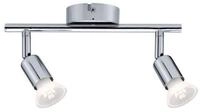 Paulmann Deckenleuchte Carolina, ohne Leuchtmittel, Spotlight IP44 max. 2x10W Chrom