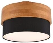 TRIO Leuchten LED Deckenleuchte, LED wechselbar, extern dimmbar, Warmwei&szlig;,
