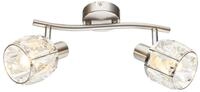 GLOBO LIGHTING LED Deckenstrahler, Dimmfunktion, LED wechselbar, warmwei&szlig;,