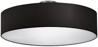 TRIO Leuchten LED Deckenleuchte mit Stoffschirm & Blendschutz &Oslash; 50cm, LED