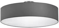 TRIO Leuchten LED Deckenleuchte mit Stoffschirm & Blendschutz &Oslash; 50cm, LED