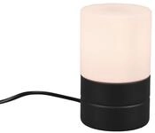 TRIO Leuchten LED Nachttischlampe, Dimmfunktion, LED wechselbar, warmwei&szlig;, per...