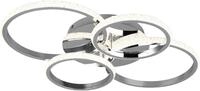 Reality Leuchten LED Deckenleuchte CIRES, LED Deckenlampe mit 4 schwenkbaren