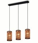 meineWunschleuchte Pendelleuchte, ohne Leuchtmittel, Boho mehrflammig mit 3x