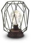 meineWunschleuchte LED Tischleuchte, LED fest integriert, warmwei&szlig;, kleine