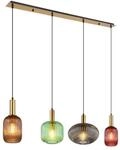 GLOBO LIGHTING LED Pendelleuchte, LED wechselbar, warmwei&szlig;, ausgefallene...
