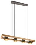 TRIO Leuchten LED Pendelleuchte, Dimmfunktion, LED wechselbar, Warmwei&szlig;,...