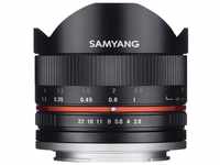 Samyang MF 8mm F2,8 Fisheye II APS-C Sony E schwarz Fisheyeobjektiv