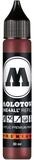 MOLOTOW F&uuml;llhalter Nachf&uuml;lltinte One4All f&uuml;r Permanentmarker 30ml burgundrot
