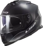 LS2 Motorradhelm FF800 Storm II Solid Helm, integriertes Sonnenvisier