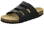 AFS-Schuhe 313323 Dreischnaller Pantolette f&uuml;r Herren mit Fu&szlig;bett, bequeme Sandalen