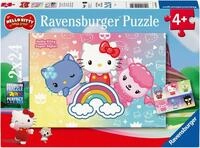Ravensburger Puzzle Kinderpuzzle 2x24 Teile - Hello Kitty - Die besten Freunde,...