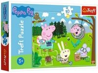 Trefl Puzzle Puzzle 30 ? Waldausflug / Peppa Pig, Puzzleteile