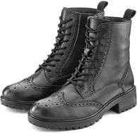 LASCANA Schn&uuml;rboots Schn&uuml;rstiefelette, Ankle Boots, Leder, Schn&uuml;ren &