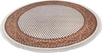 THEKO Orientteppich Chandi Mir, rund, H&ouml;he: 12 mm, reine Wolle handgekn&uuml;pft, mit