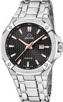 JAGUAR Quarzuhr Jaguar Herrenuhr Edelstahl silber Jaguar, (Analoguhr), Herren