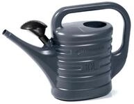 Prosperplast Gie&szlig;kanne 10 Liter (Zebra, anthrazit), inkl. abnehmbarer Brause,...