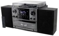 Soundmaster MCD5600 Plattenspieler Stereoanlage DAB+ Kassette CD USB Bluetooth