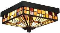 QUOIZEL LED Au&szlig;en-Deckenleuchte, LED wechselbar, warmwei&szlig;, ausgefallene...