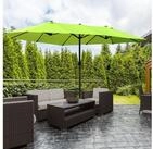 Outsunny Sonnenschirm Doppelsonnenschirm, LxB: 455x265 cm, Sonnenschirm,