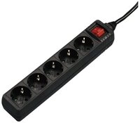 Hama 00137267 Steckdosenleiste Schwarz Schutzkontakt 1 St. Steckdosenleiste, mit