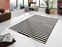 HANSE Home Teppich Panel, rechteckig, H&ouml;he: 9 mm, Kurzflor, L&auml;ufer, Streifen,