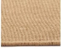 vidaXL Teppich, Jute mit Latexr&uuml;cken 200x300 cm