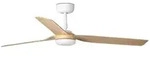 FARO Barcelona Deckenventilator DC Deckenventilator Punt Wei&szlig;-Ahorn, Timer...