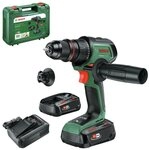 Bosch Home & Garden Akku-Schrauber Akku-Bohrschrauber,2 x Akku PBA 18V 2.5Ah