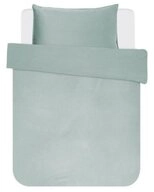 Essenza Bettw&auml;sche Minte, Satin, 2 teilig, unifarben