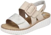 Rieker Plateausandale Sommerschuh, Sandalette, Keilabsatz, in bequemer Form
