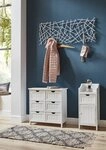 HAKU Garderobenpaneel Wandgarderobe MIKADO